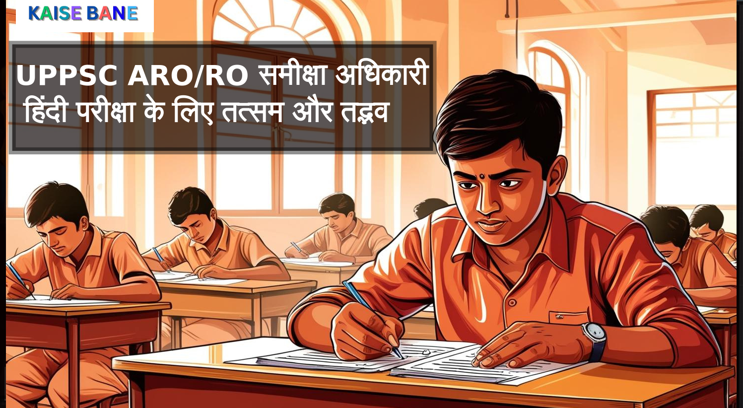 UPPSC ARO-RO 2024 समीक्षा अधिकारी हिंदी परीक्षा के लिए तत्सम और तद्भव