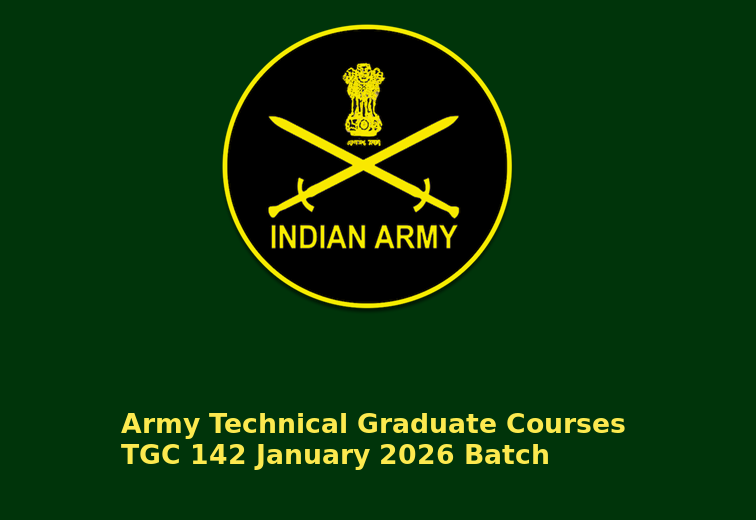 Army Technical Graduate Courses TGC 142 January 2026 Batch