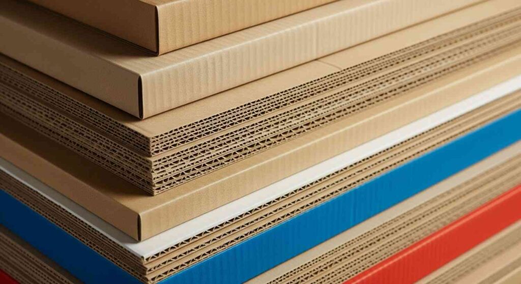 raw material for Corrugated Cardboard Box Making Business in Hindi details