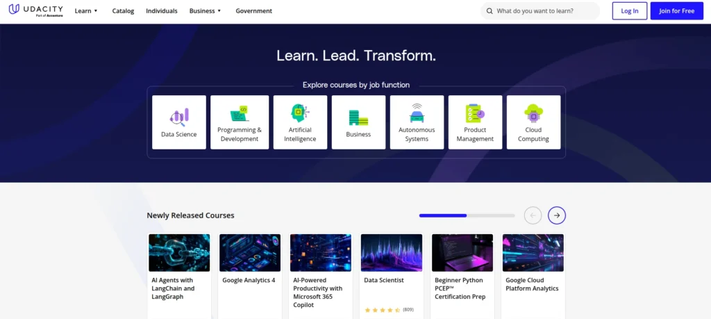 udacity online free courses