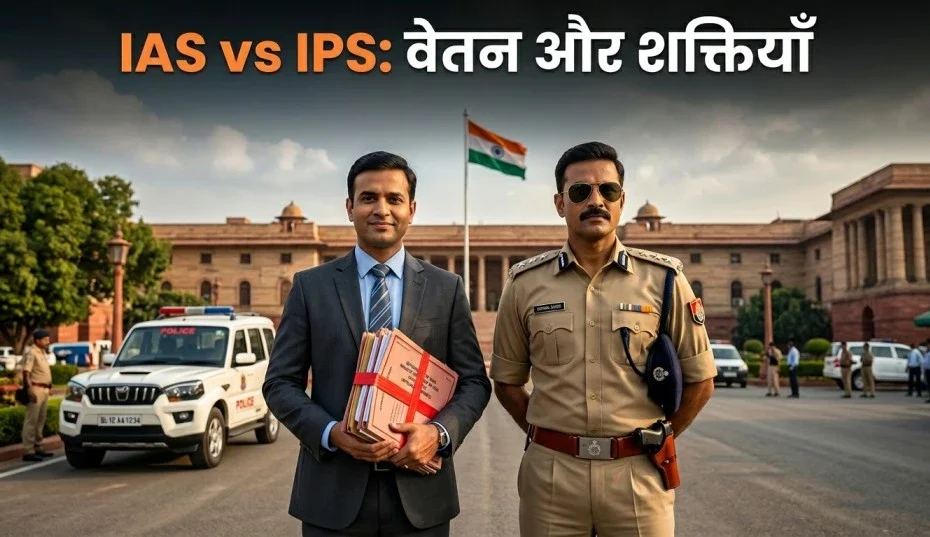 IAS vs IPS Salary and Power Comparison in India 2026