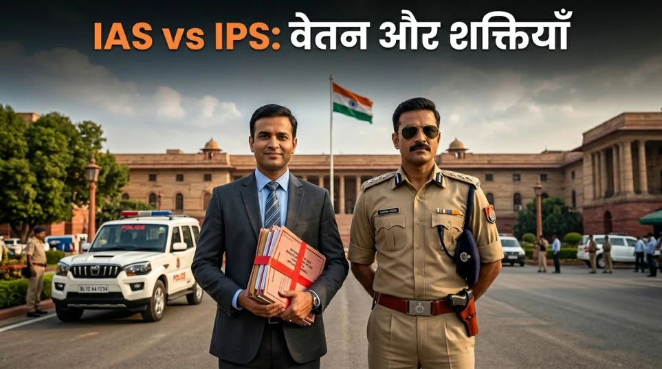 IAS vs IPS Salary and Power Comparison in India 2026