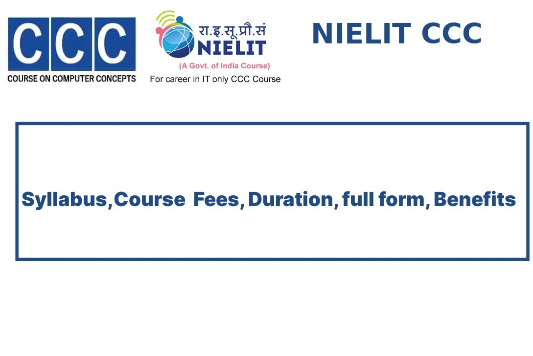NIELIT ccc course syllabus Fees Duration Full Form .jpg