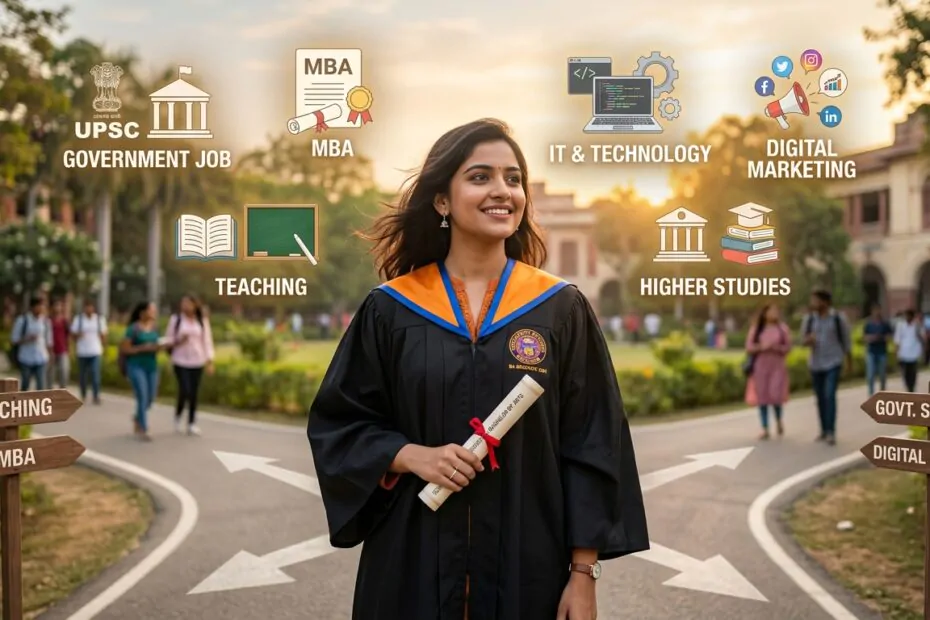 BA के बाद क्या करें - Career After BA - BA ke baad Career Vikalp Kya hai