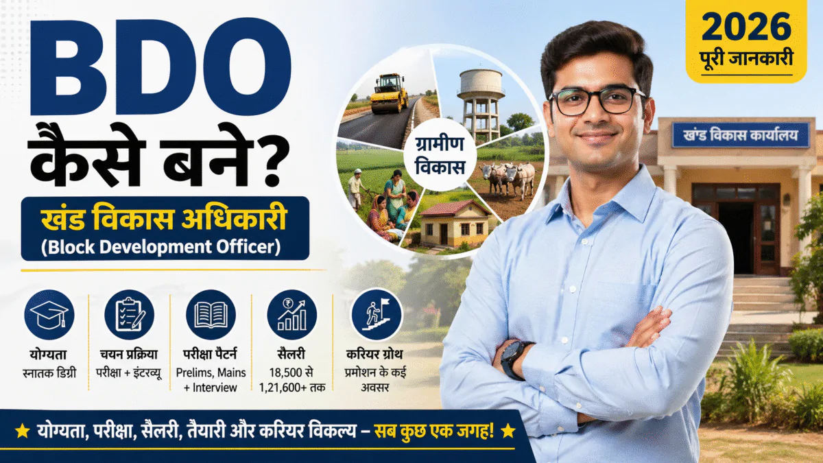 बीडीओ कैसे बनें