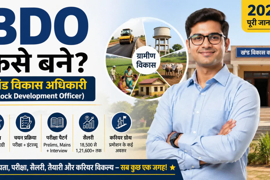 बीडीओ कैसे बनें